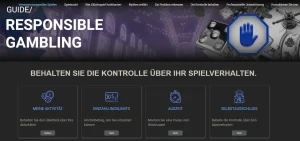 Hilfebereich von TopBet zur Spielkontrolle und Kontaktaufnahme